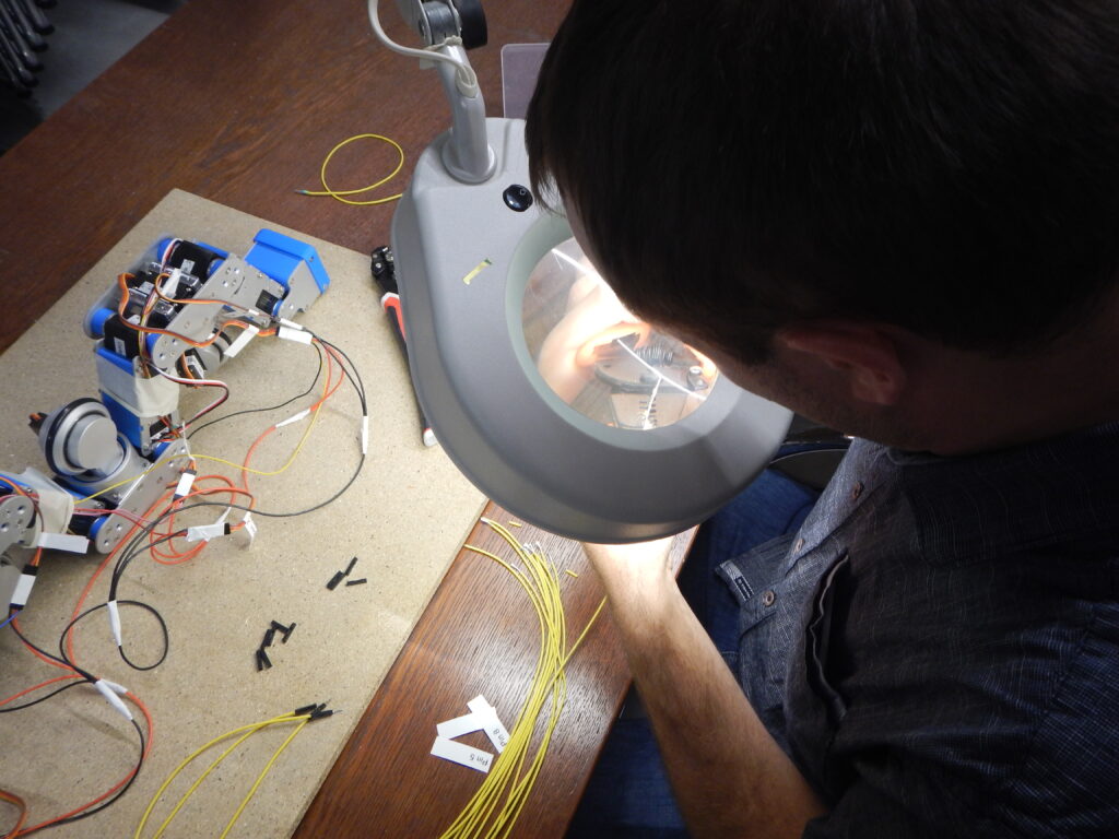 Working on the Robot