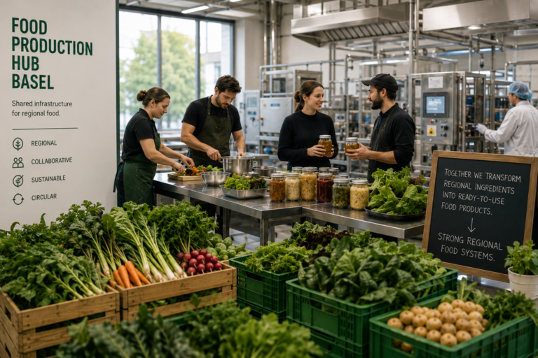 Food Production Hub Basel – Shared Infrastructure for Regional Food 