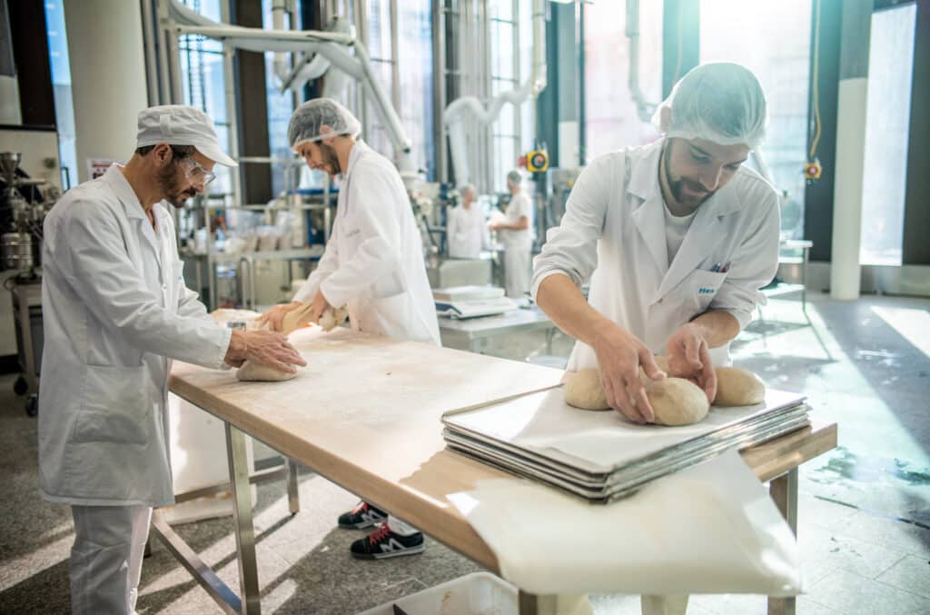 ProSeed team making bread trials