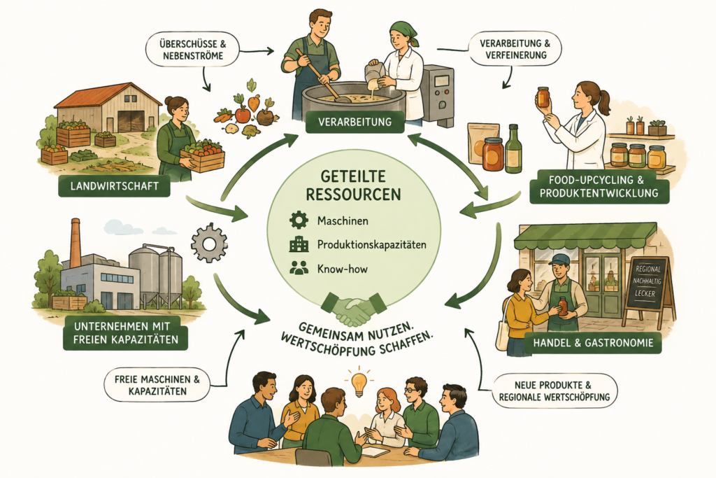 Visualisierung Einbindung Stakeholder